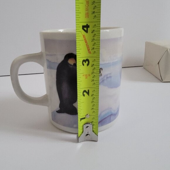 Friends Of The Ocean Ceramic Penguin Mug 10 Oz With Handle - Picture 2 of 5